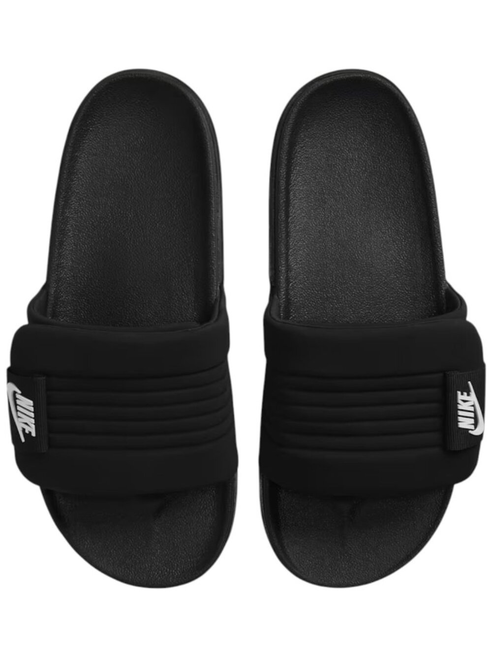 Nike OffCourt Adjust Slide Sandal Black/White Women's Size 9